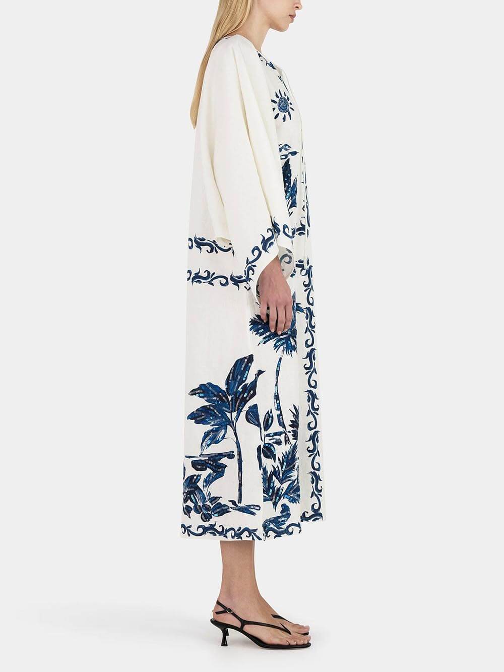 Oversized midi-jurk