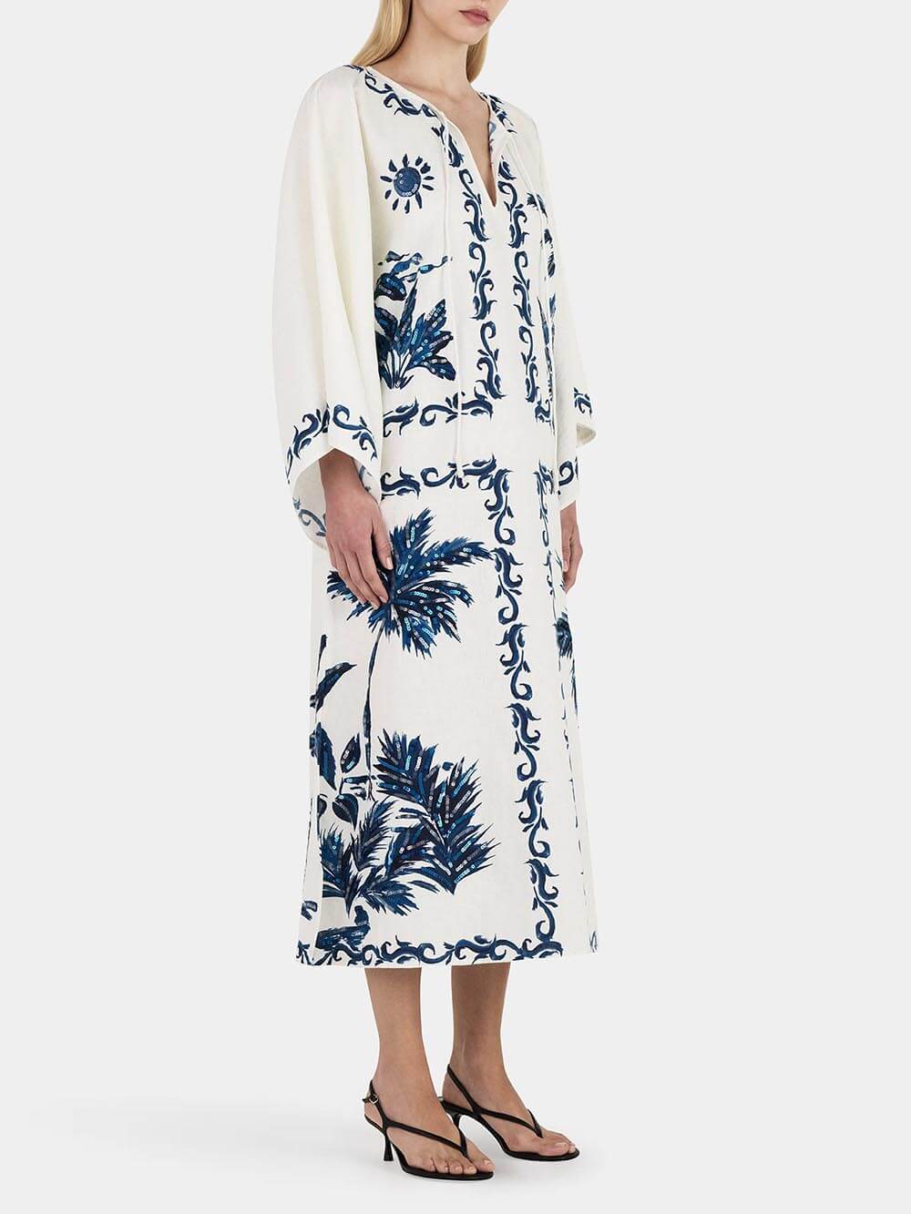 Oversized midi-jurk