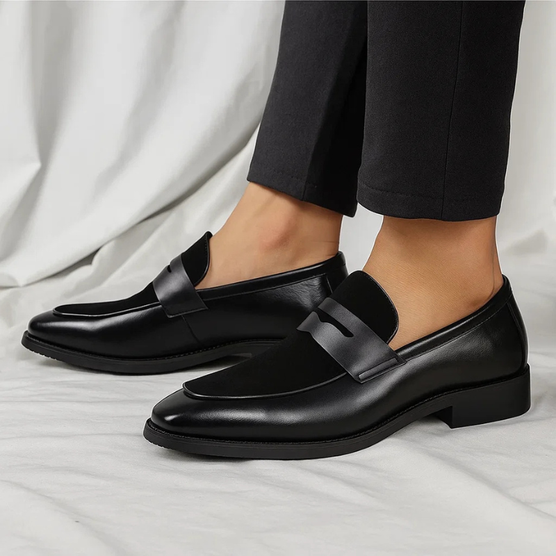 Leren loafers Marconi