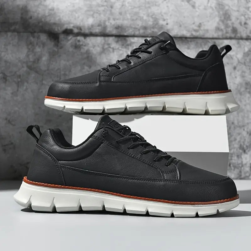 Leren sneakers Leo Crafted