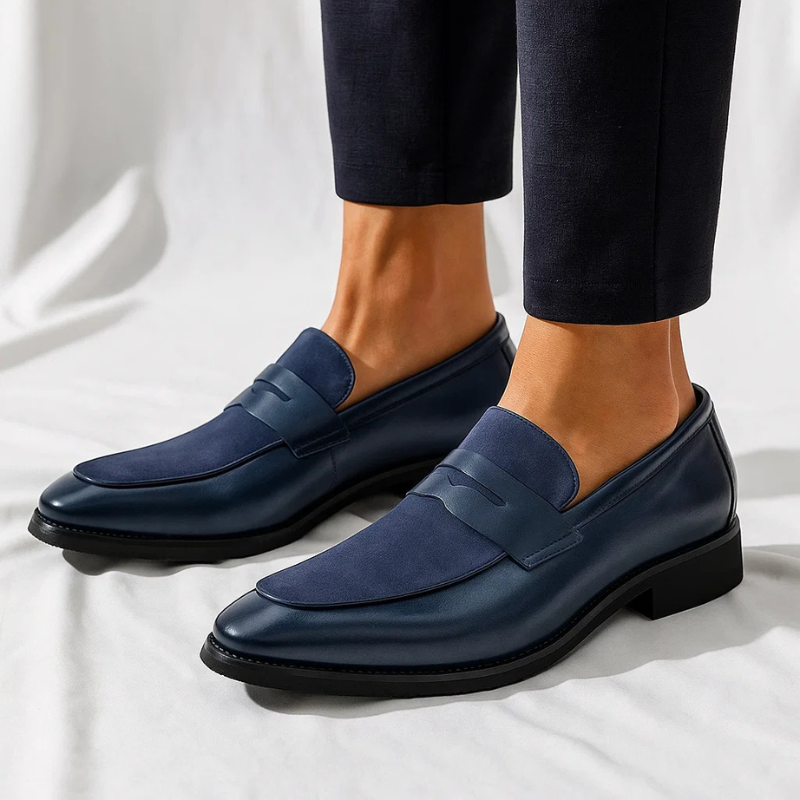 Leren loafers Marconi