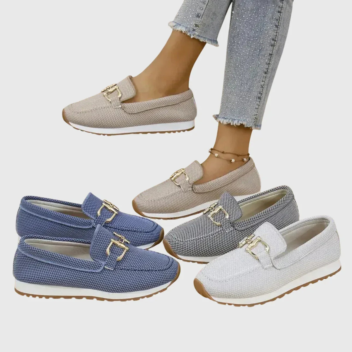 Instap-sneakers zonder veters Wren