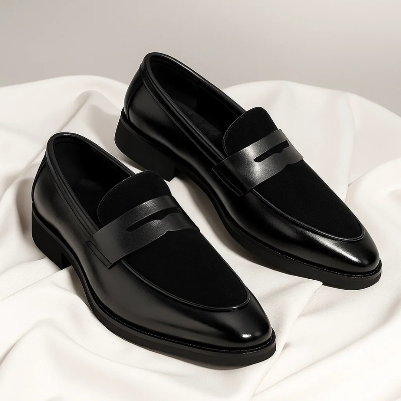 Leren loafers Marconi
