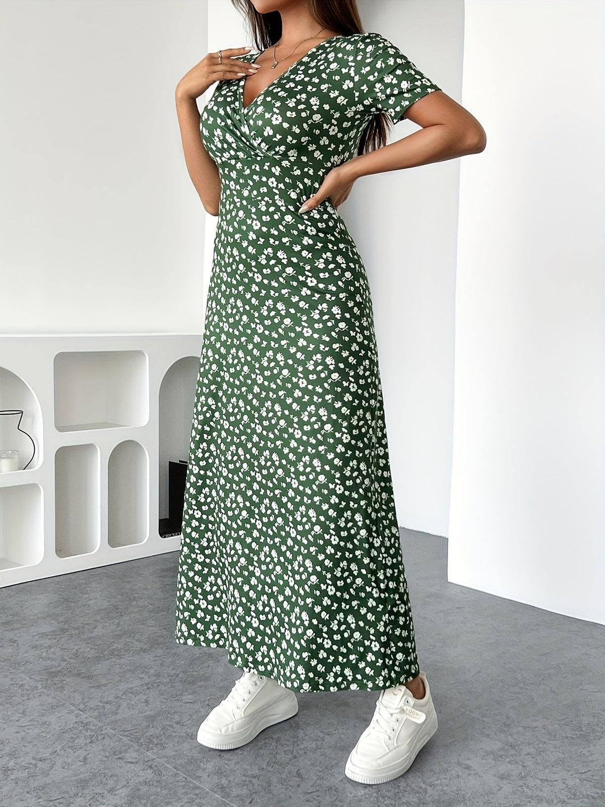 Gebreide jurk Isla Ruffle