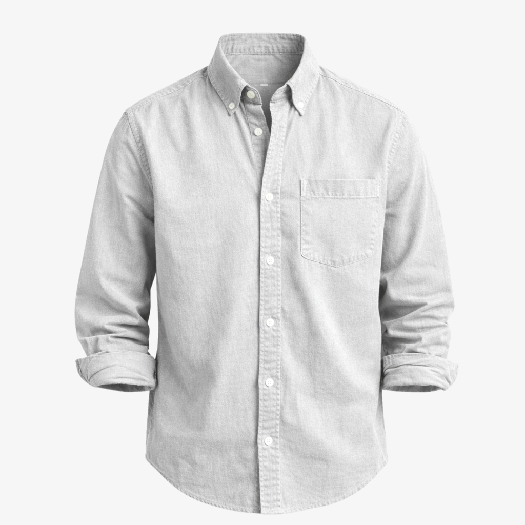Linnen overhemd Kensington Chest-pocket