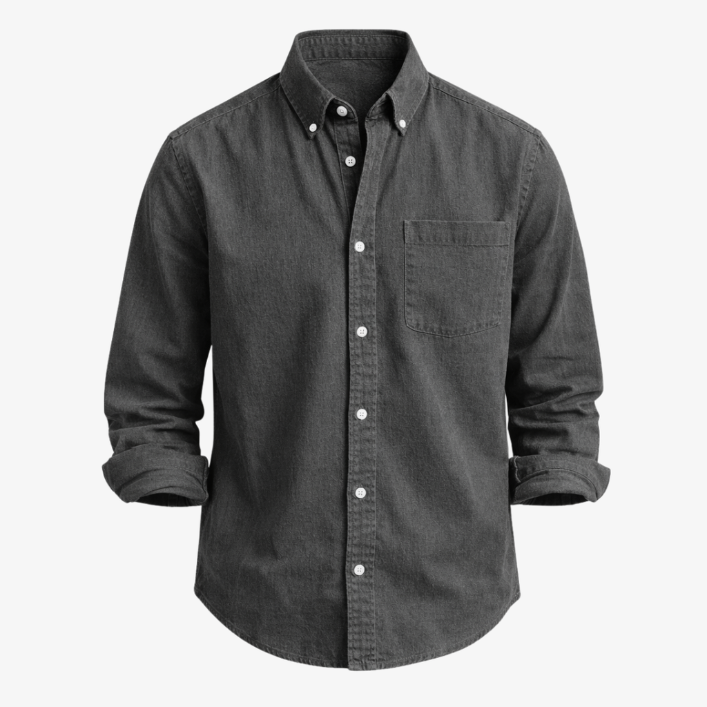 Linnen overhemd Kensington Chest-pocket