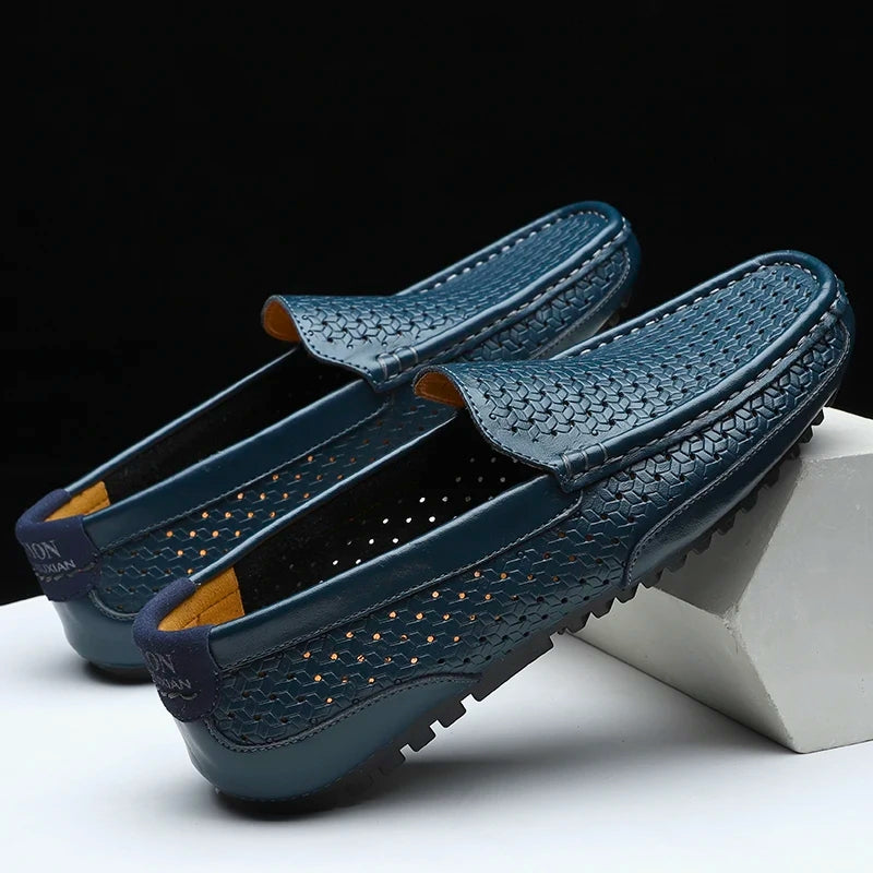 Leren loafers Hutton