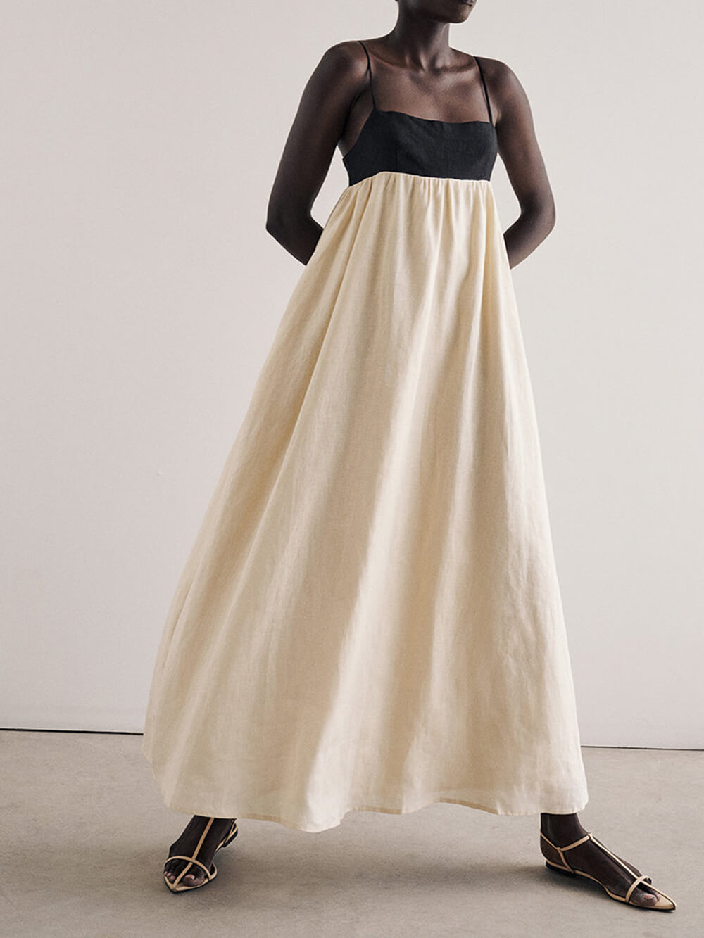 Maxi-jurk Black