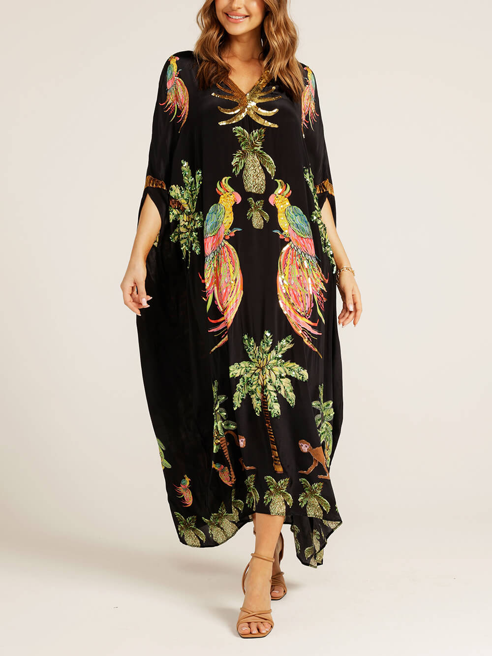 Jurk met print Unique Drop