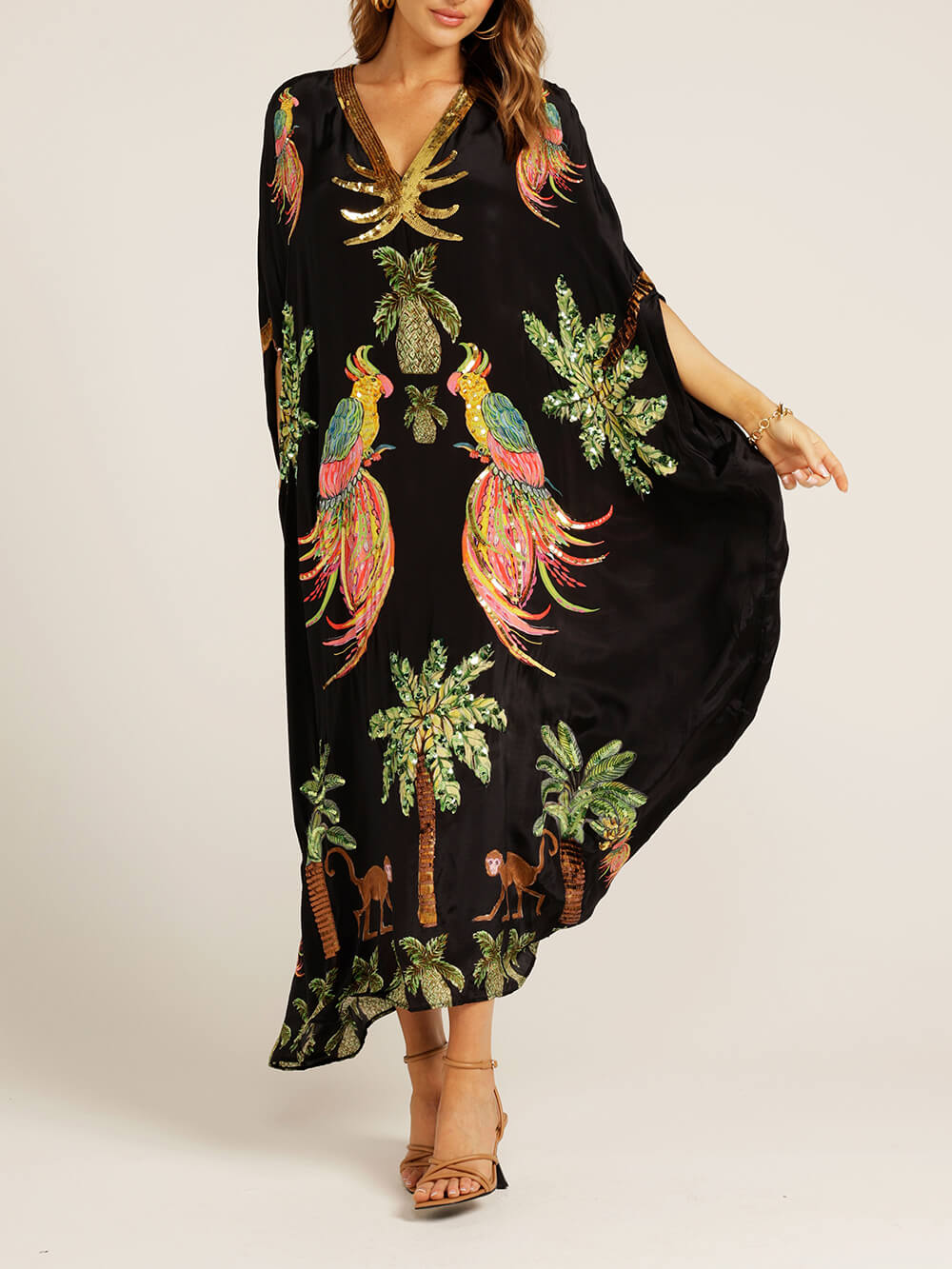 Jurk met print Unique Drop
