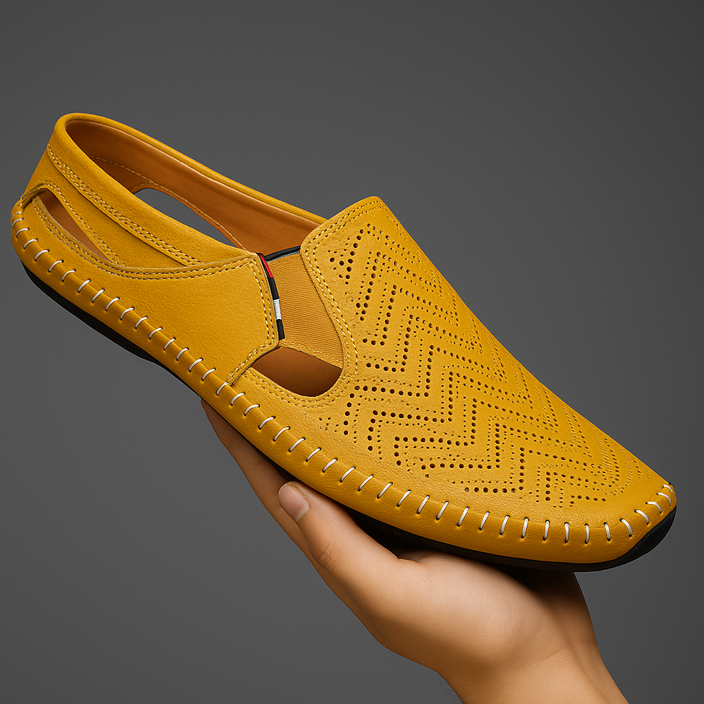 Leren sandalen Dante