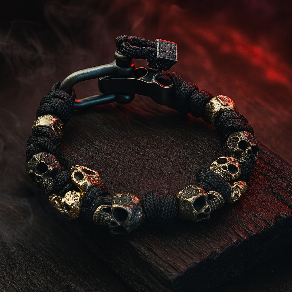 Armband Croft Skull