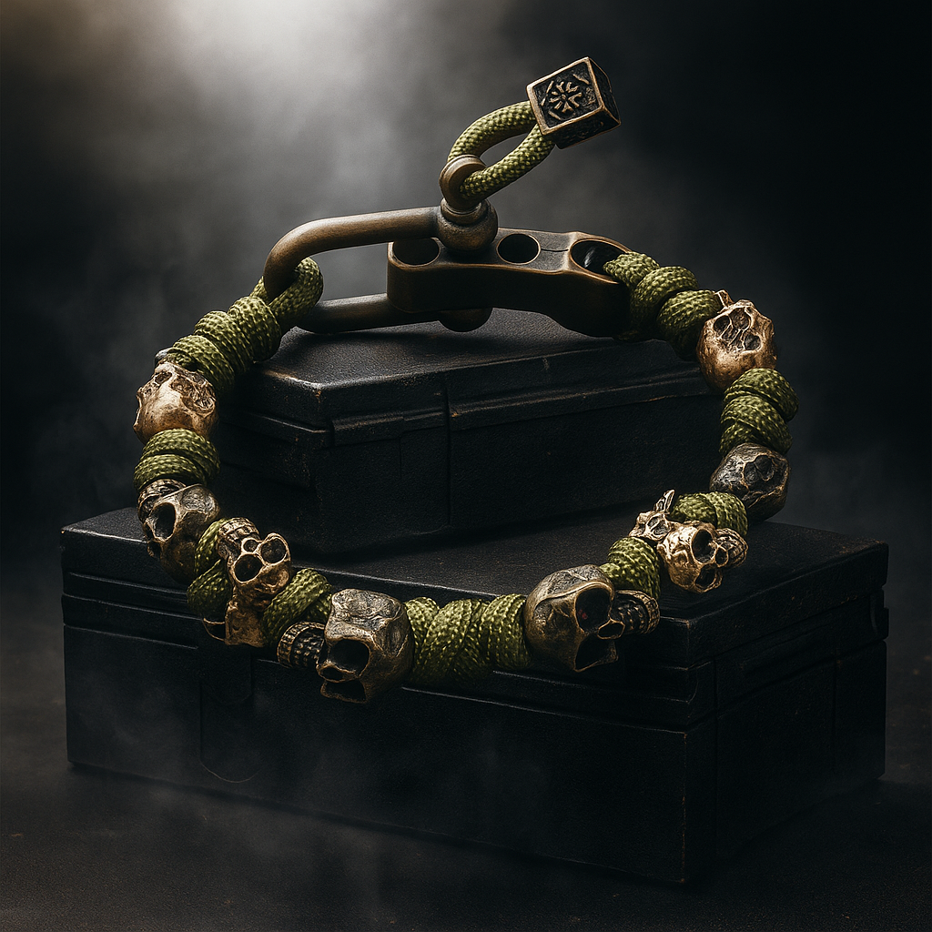 Armband Croft Skull