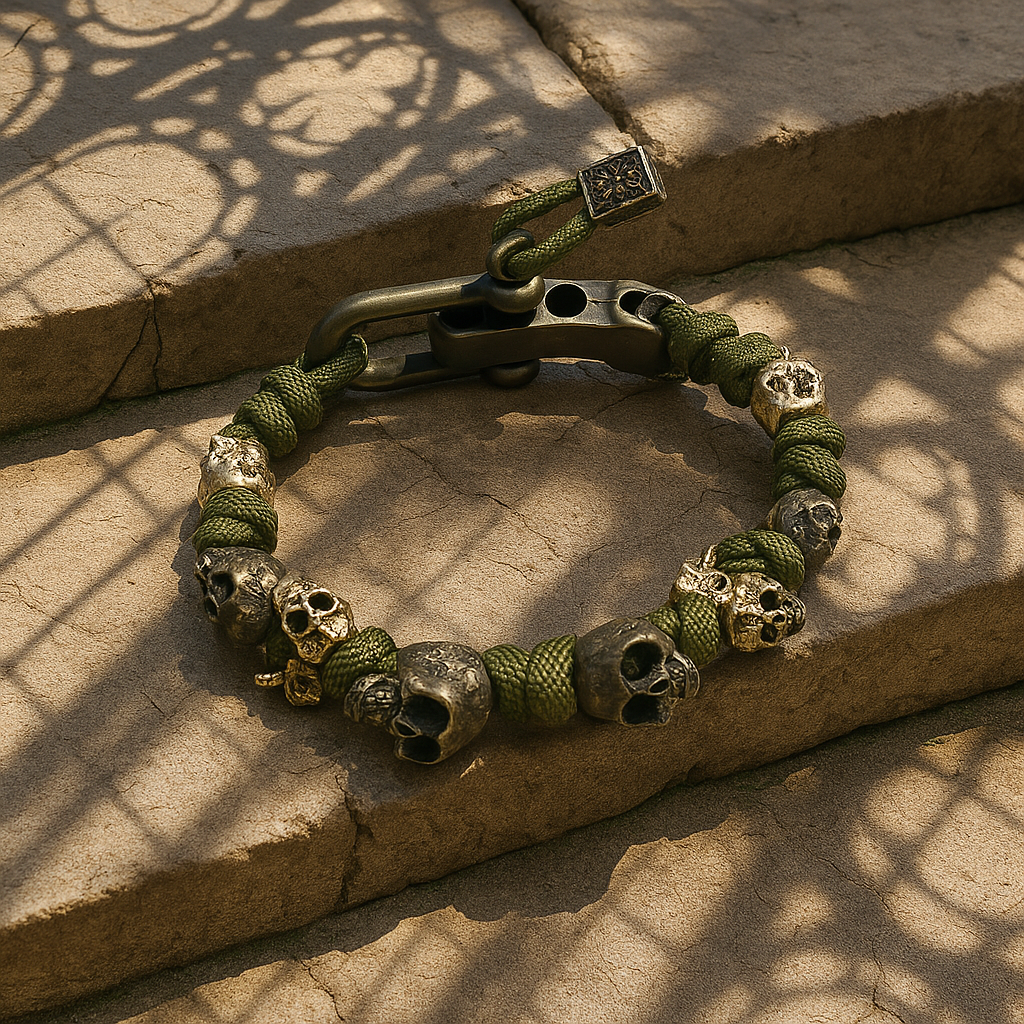 Armband Croft Skull