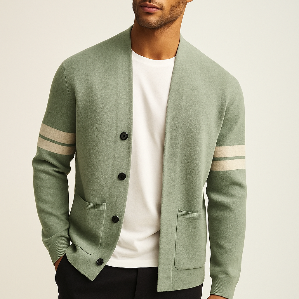 Gebreid vest Finn Fine-knit