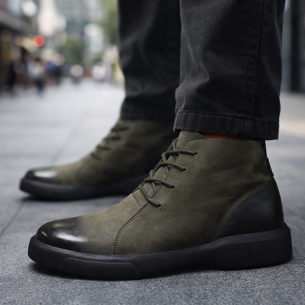 Leren schoenen Kingsley