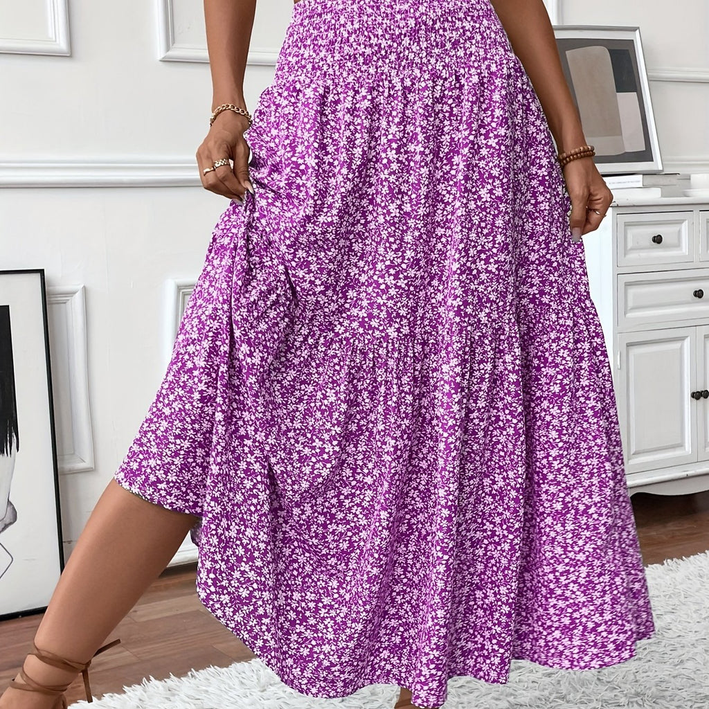 Rok met bloemenprint Elena Ditsy