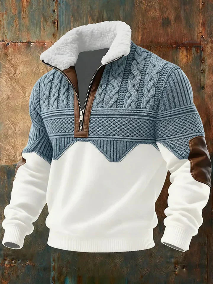 Gebreide trui Vaughan Knit-look