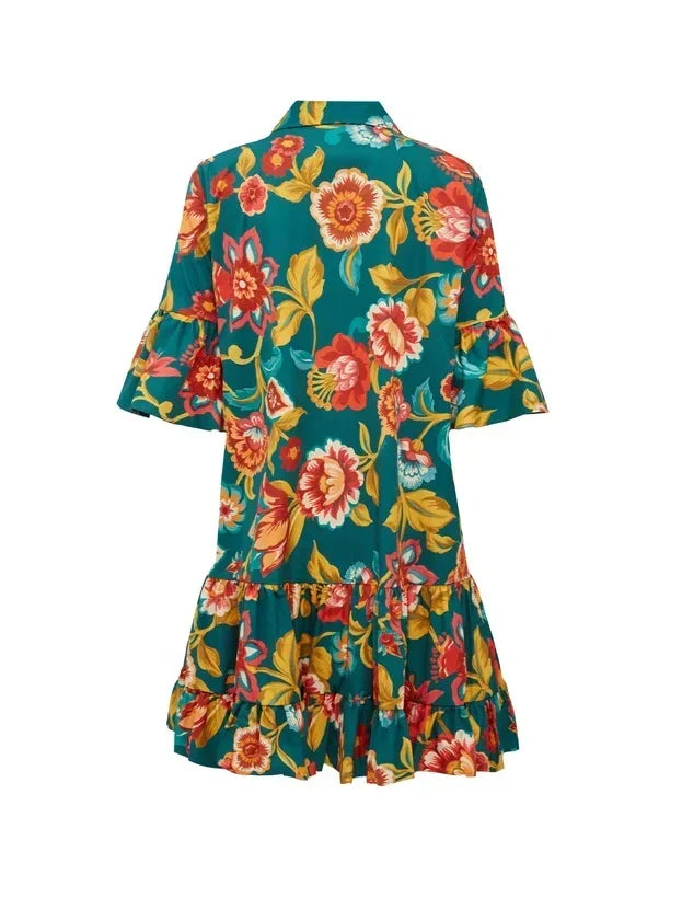 Korte jurk met print Grace Unique