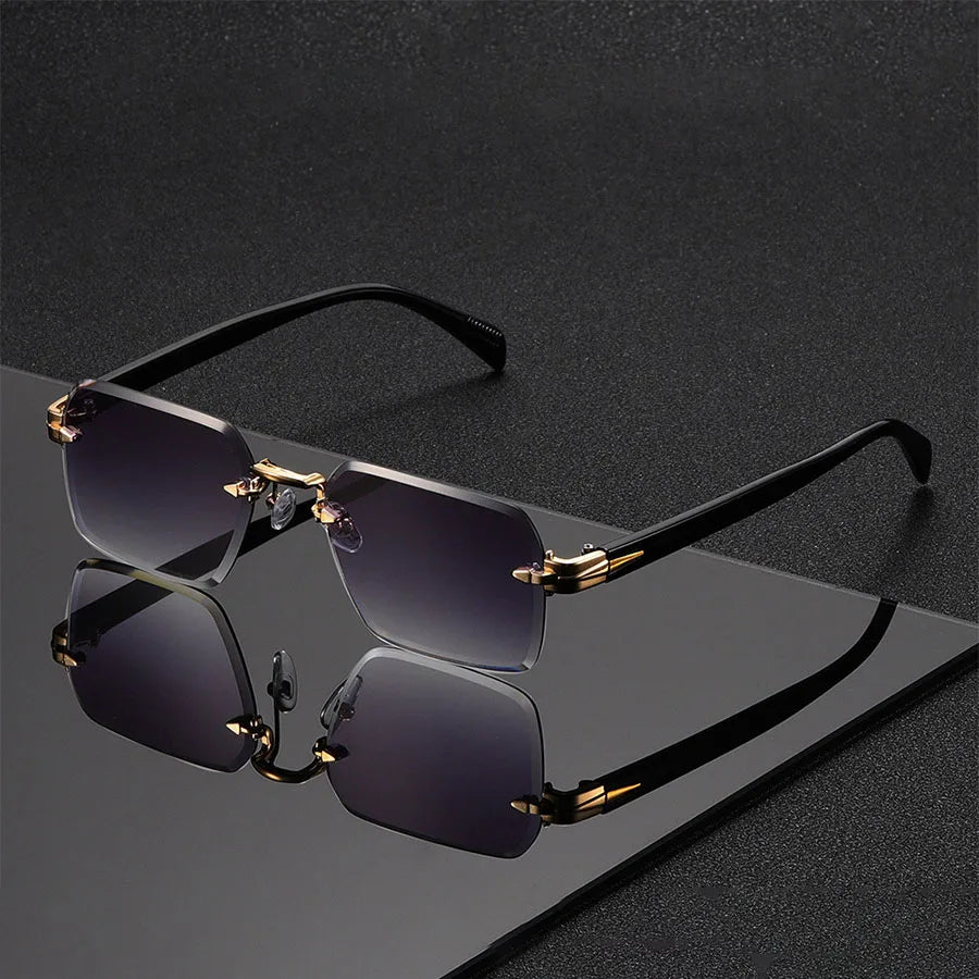 Zonnebril Quincy Rimless
