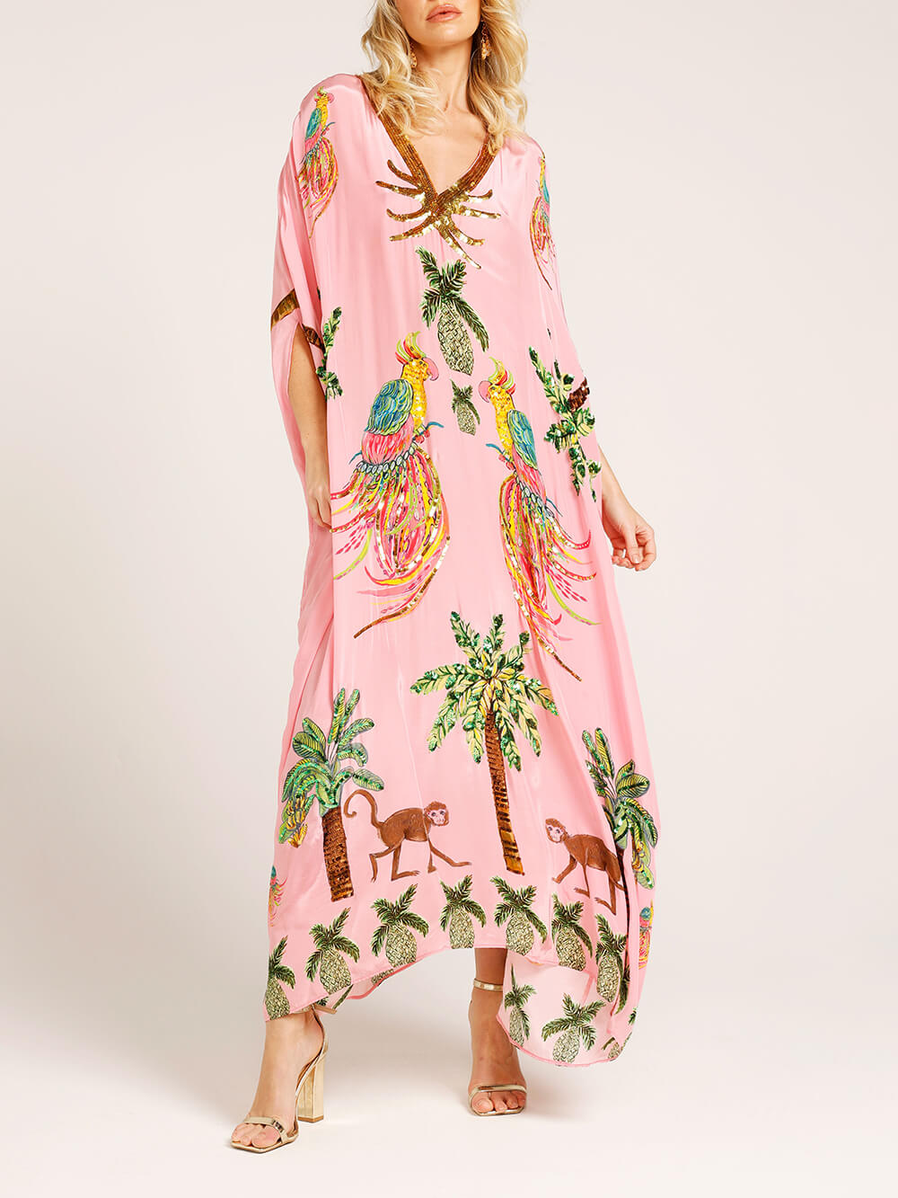 Jurk met print Unique Drop