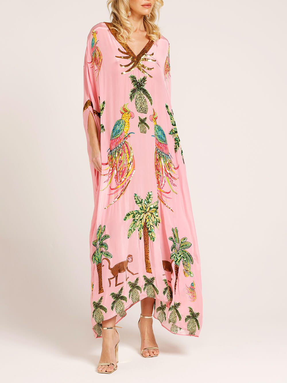 Jurk met print Unique Drop
