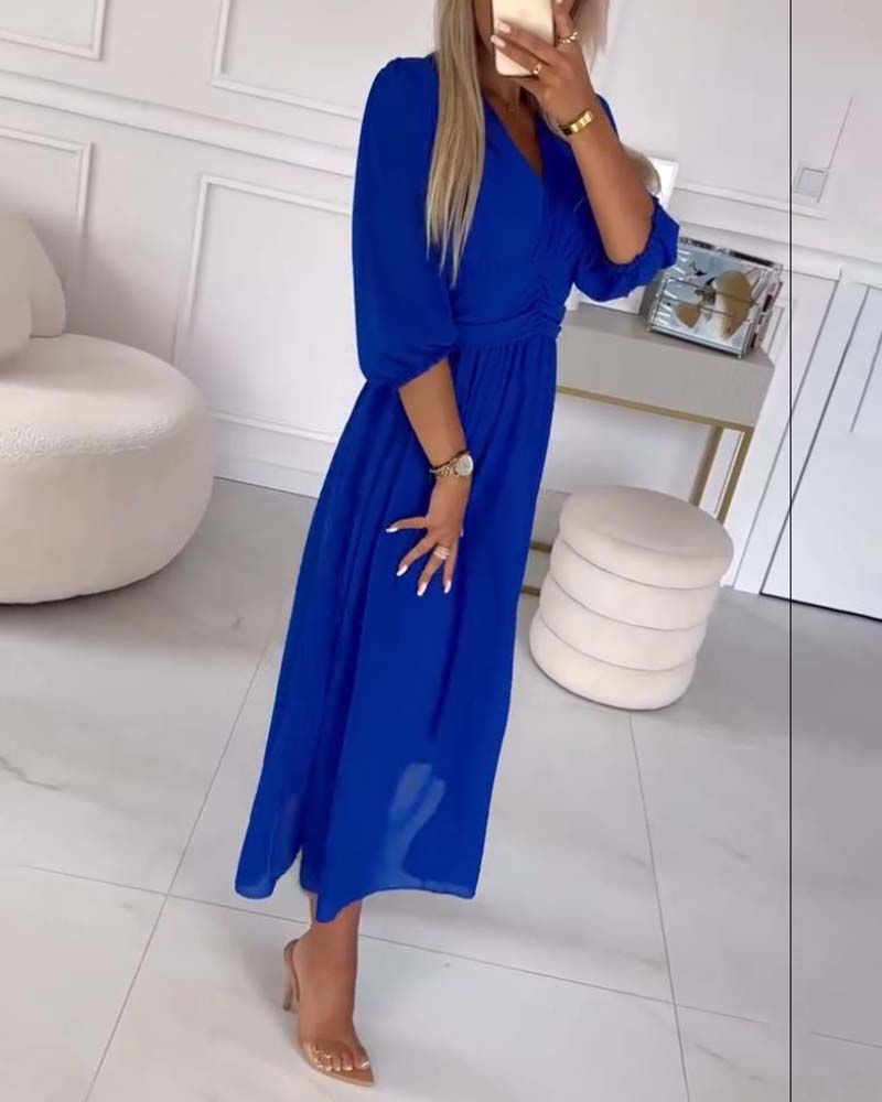 Midi-jurk Mira Waisted