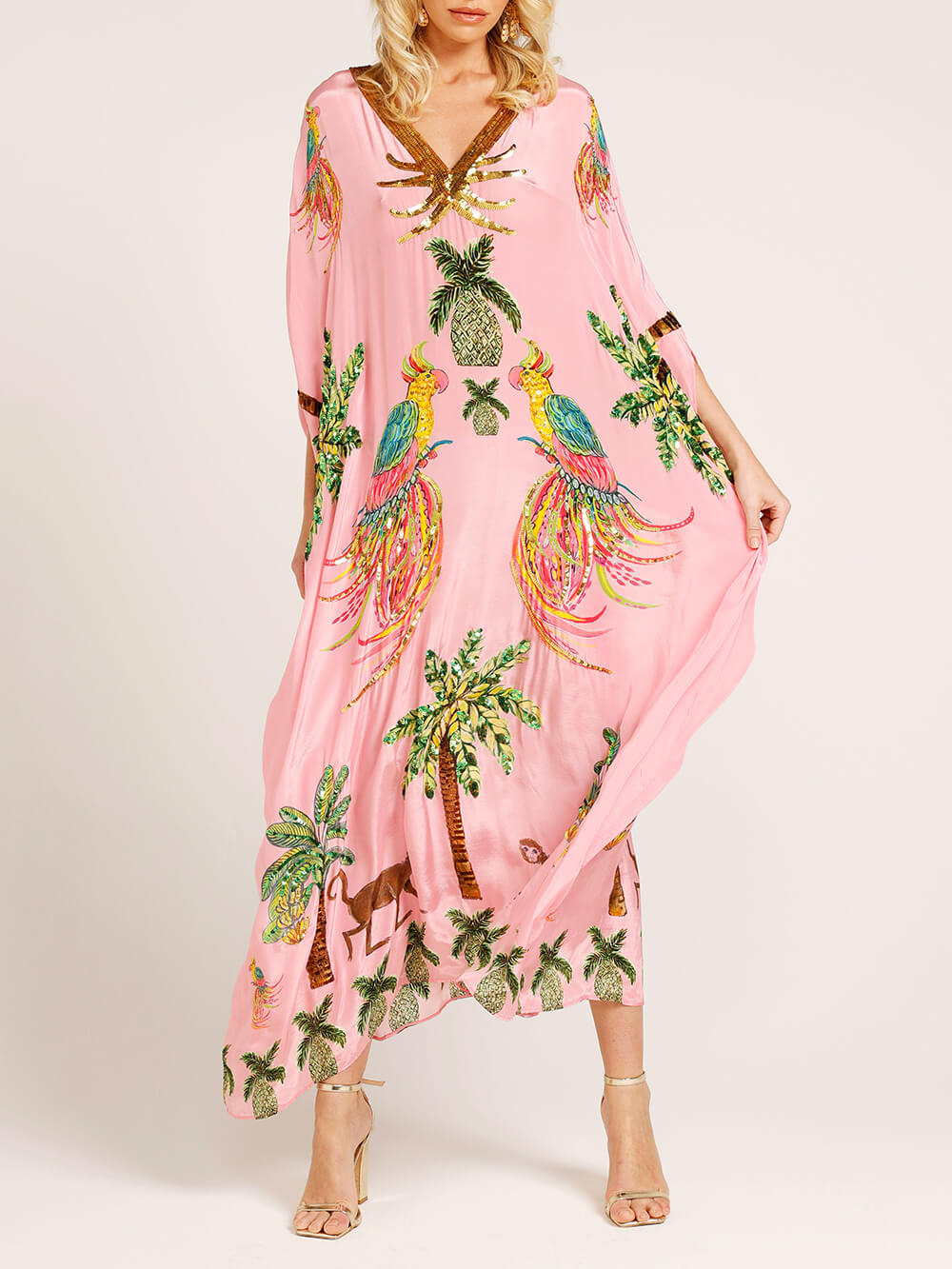 Jurk met print Unique Drop