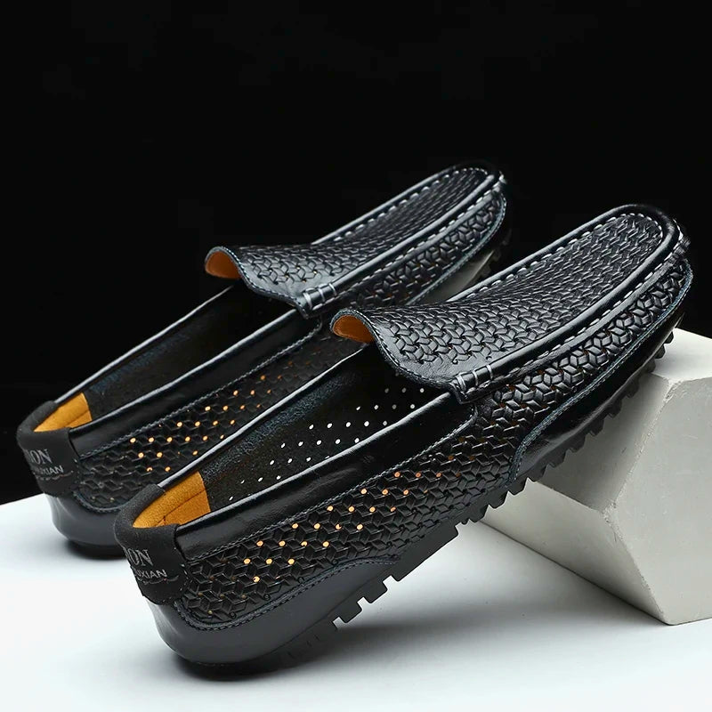 Leren loafers Hutton
