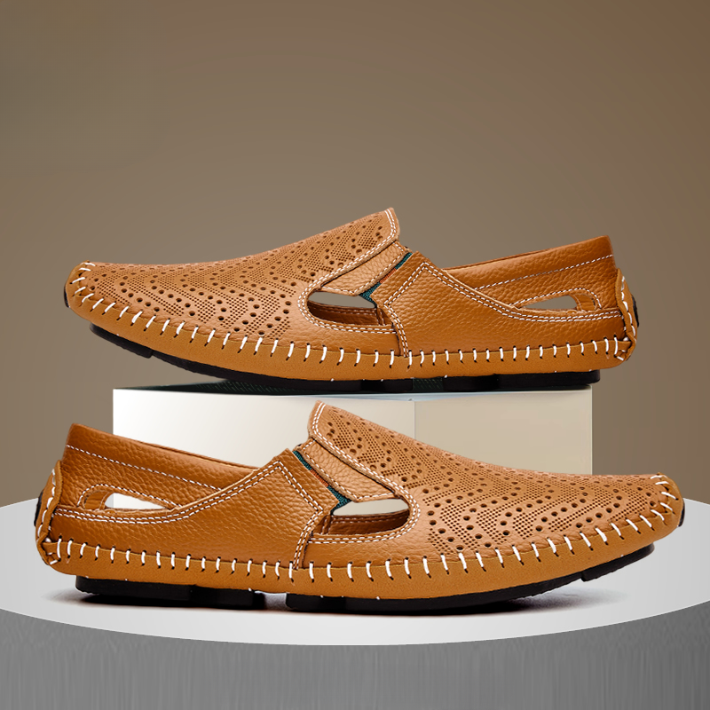 Leren sandalen Dante