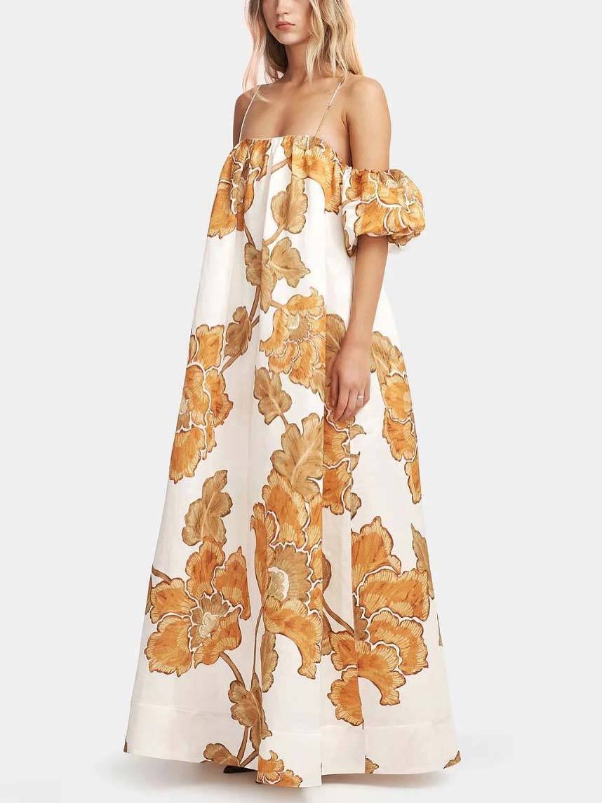 Jurk met bloemenprint