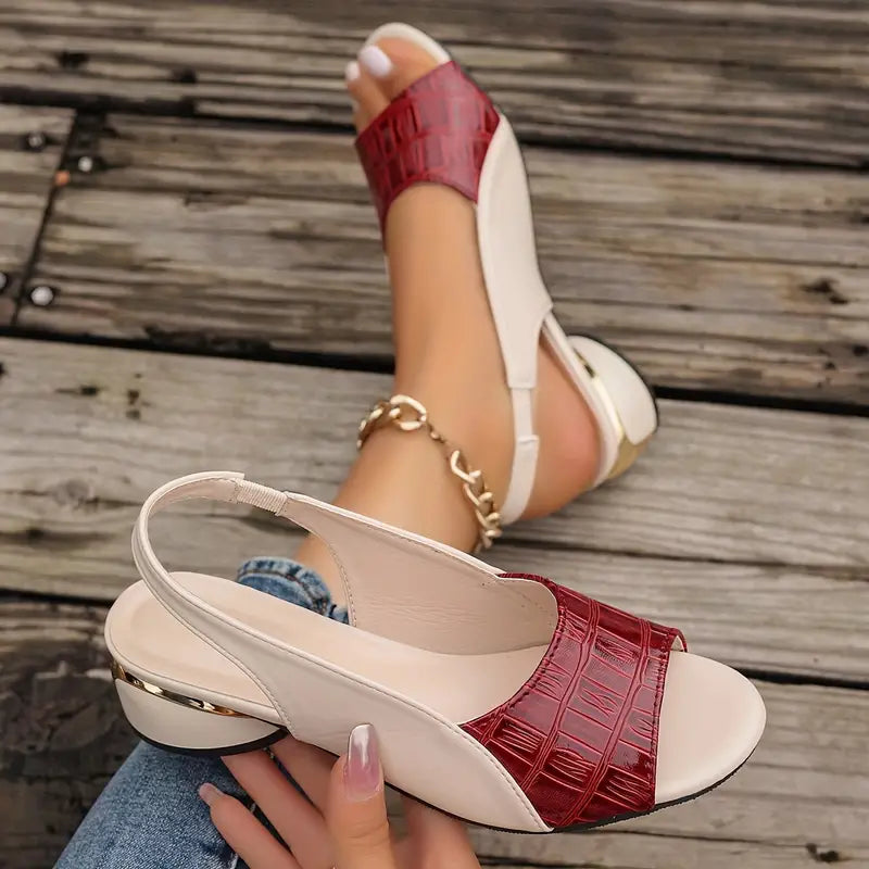 Leren sandalen Dalton Cushioned