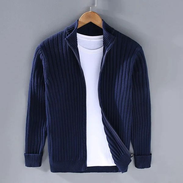 Ribgebreid vest Ravello