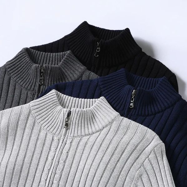 Ribgebreid vest Ravello
