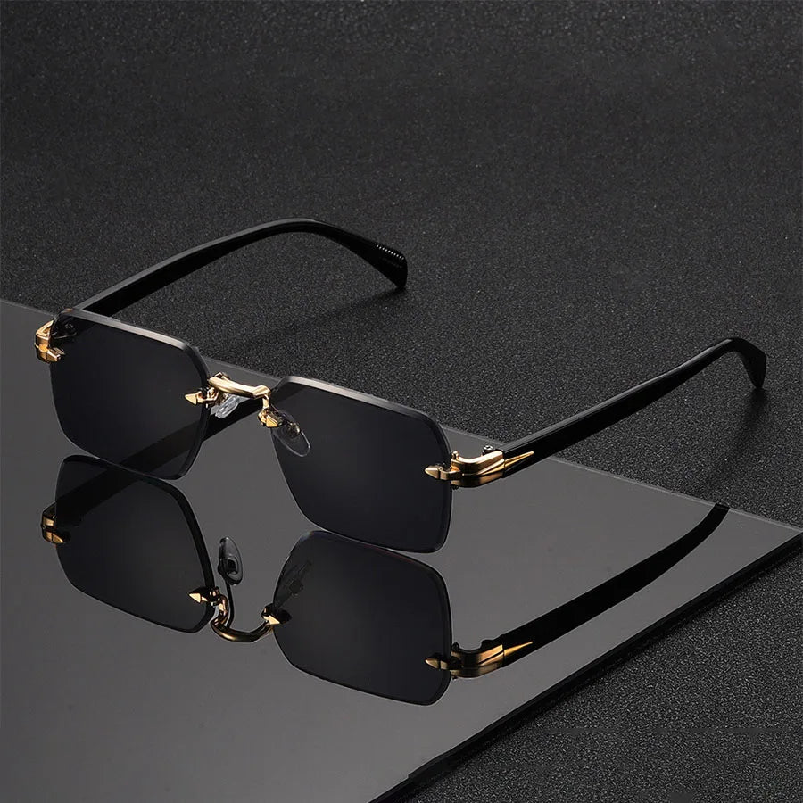 Zonnebril Quincy Rimless
