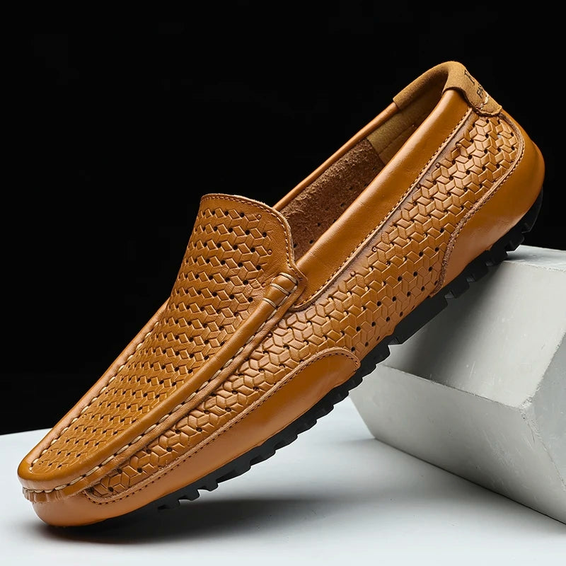Leren loafers Hutton