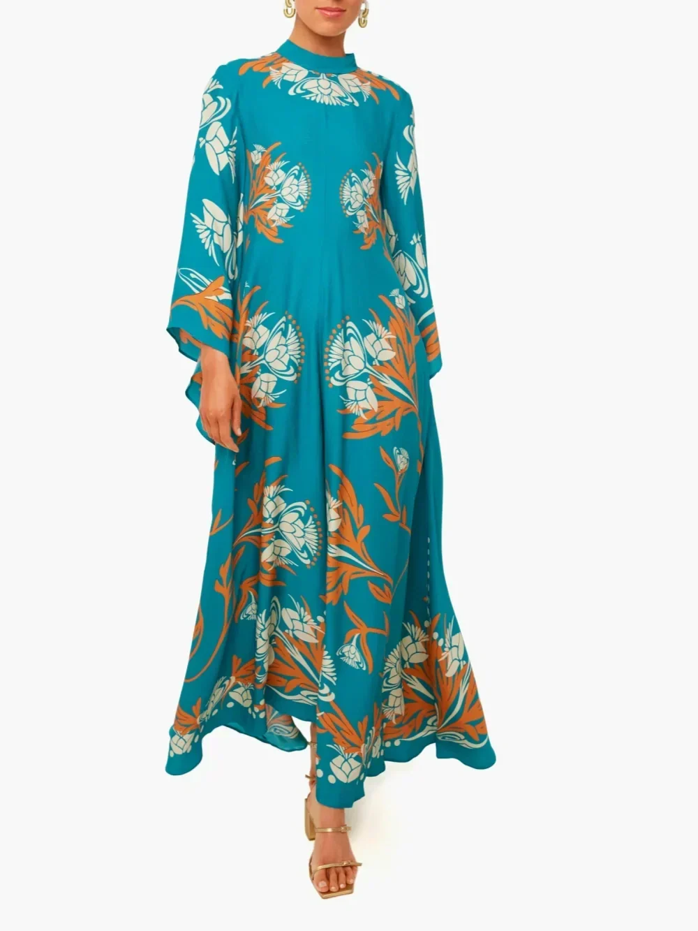 Maxi-jurk met print