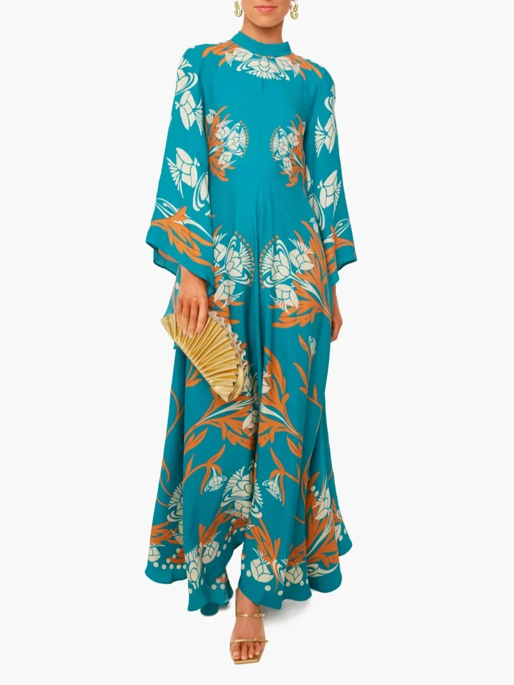 Maxi-jurk met print