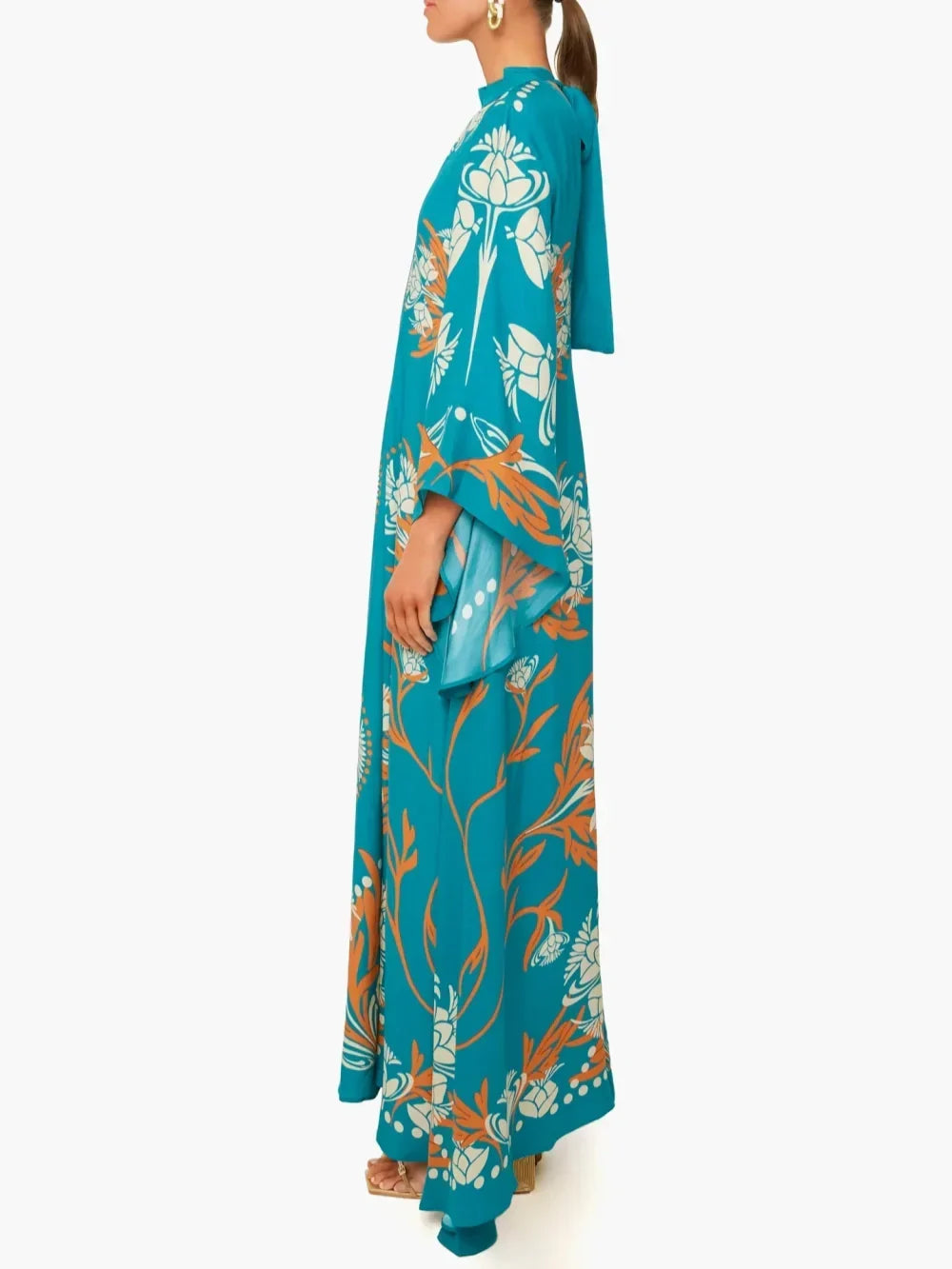 Maxi-jurk met print