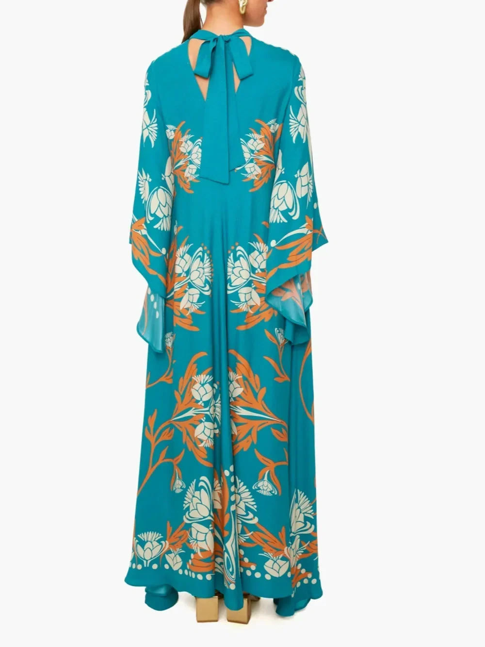 Maxi-jurk met print