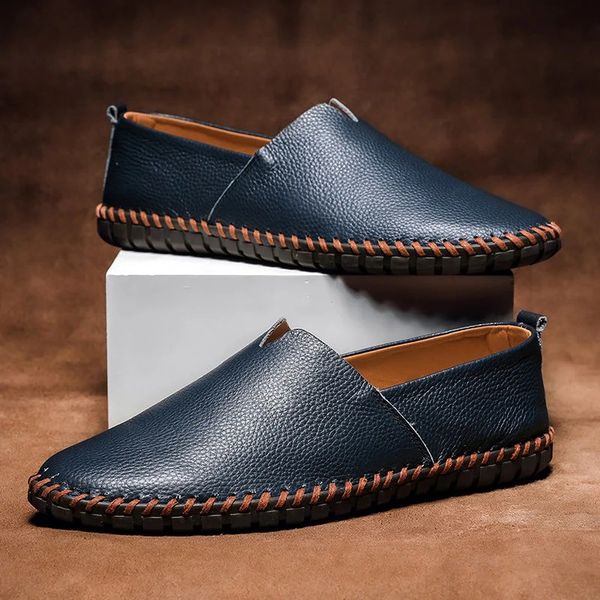 Leren loafers Massimo