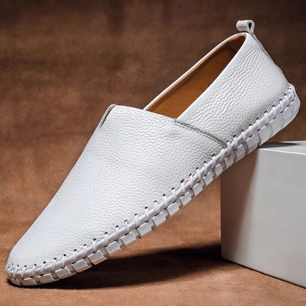 Leren loafers Massimo