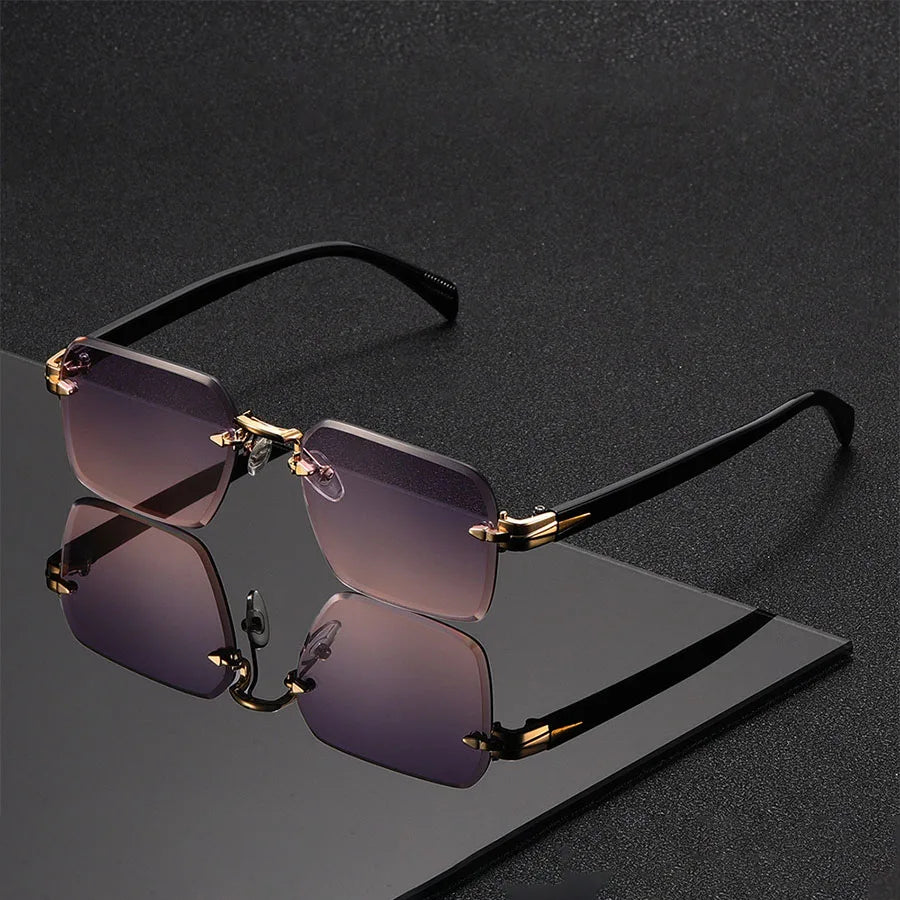 Zonnebril Quincy Rimless