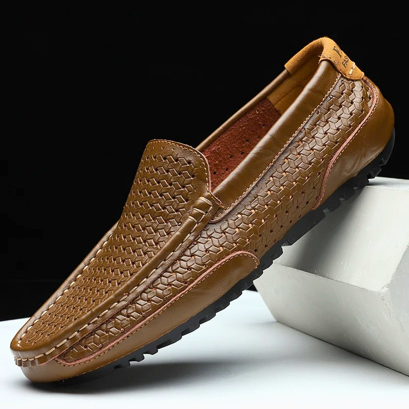 Leren loafers Hutton