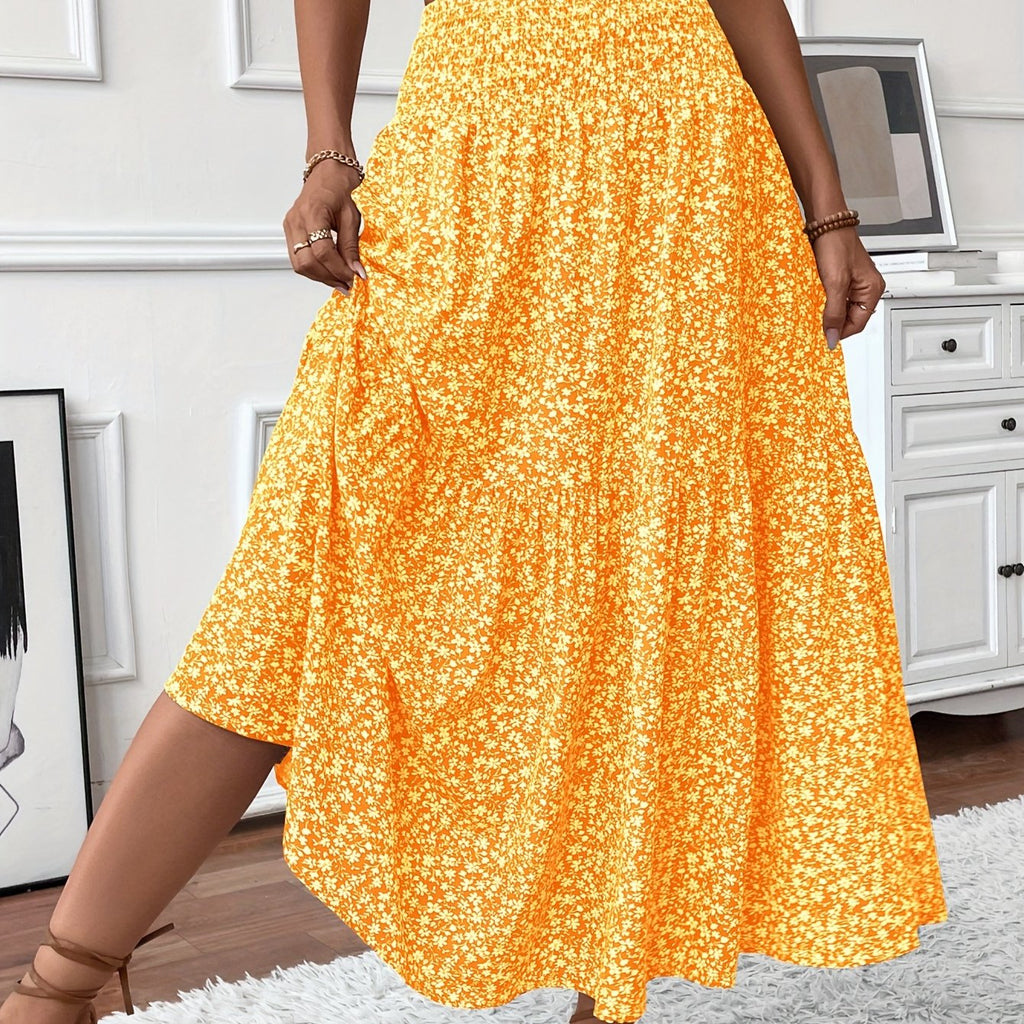 Rok met bloemenprint Elena Ditsy