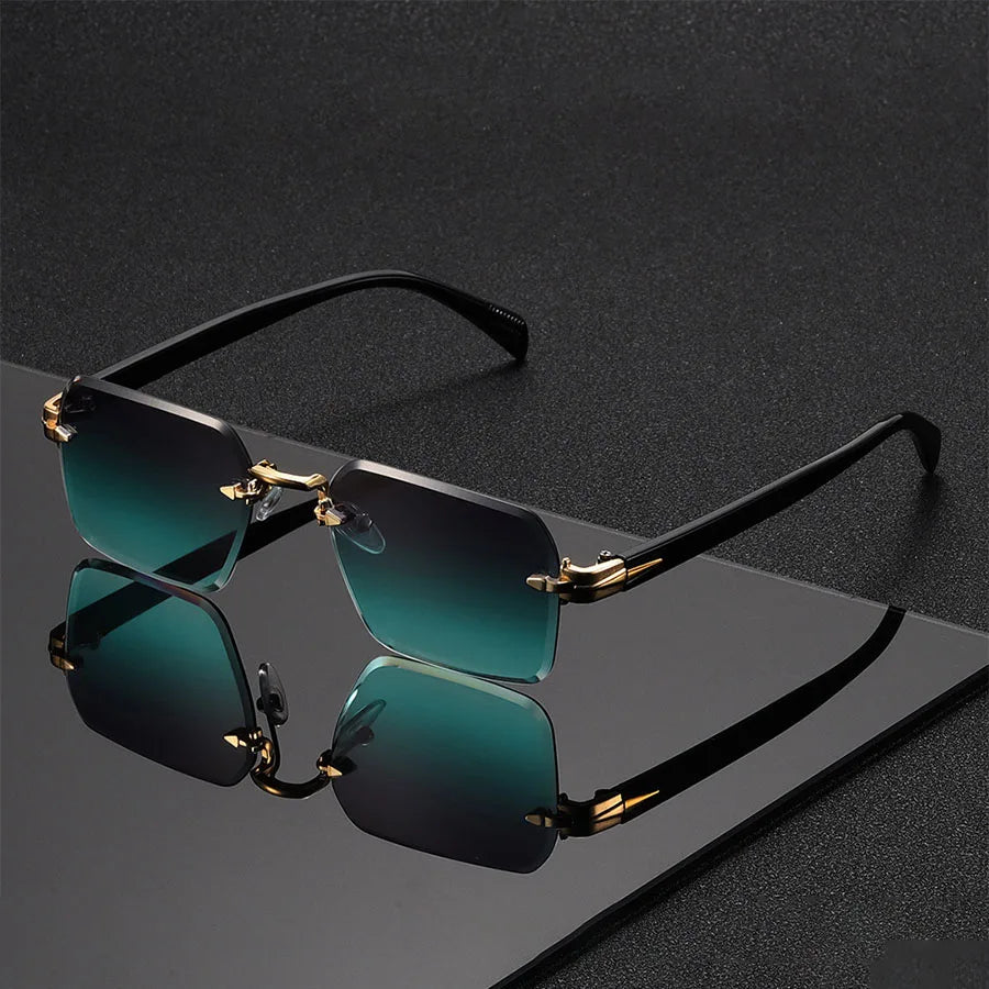 Zonnebril Quincy Rimless