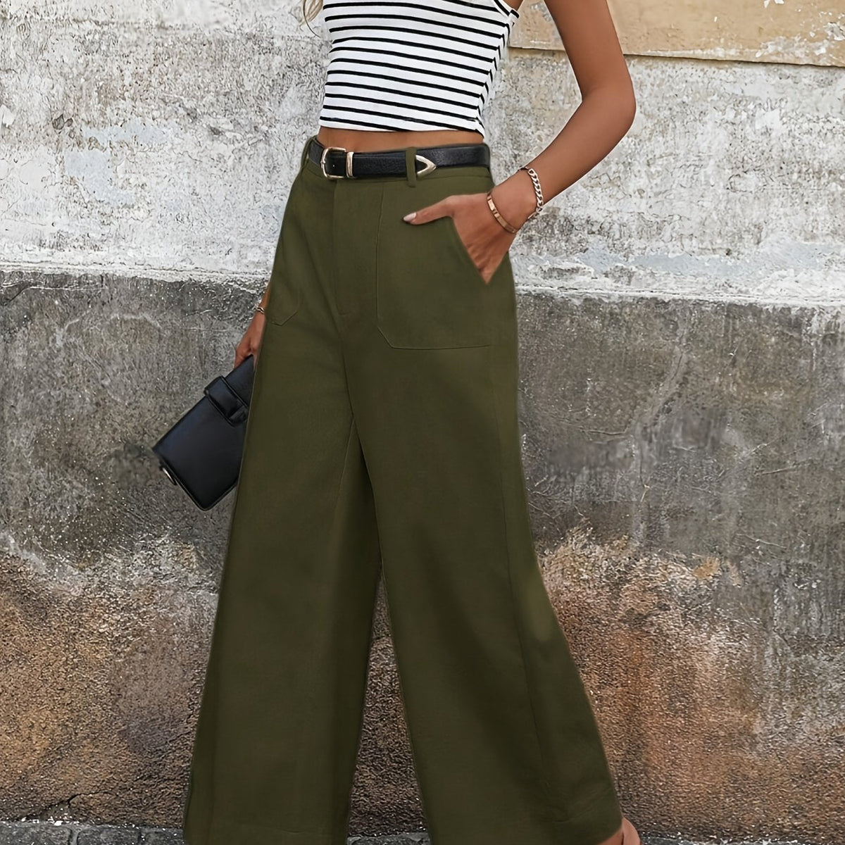 Broek Mara High-waisted