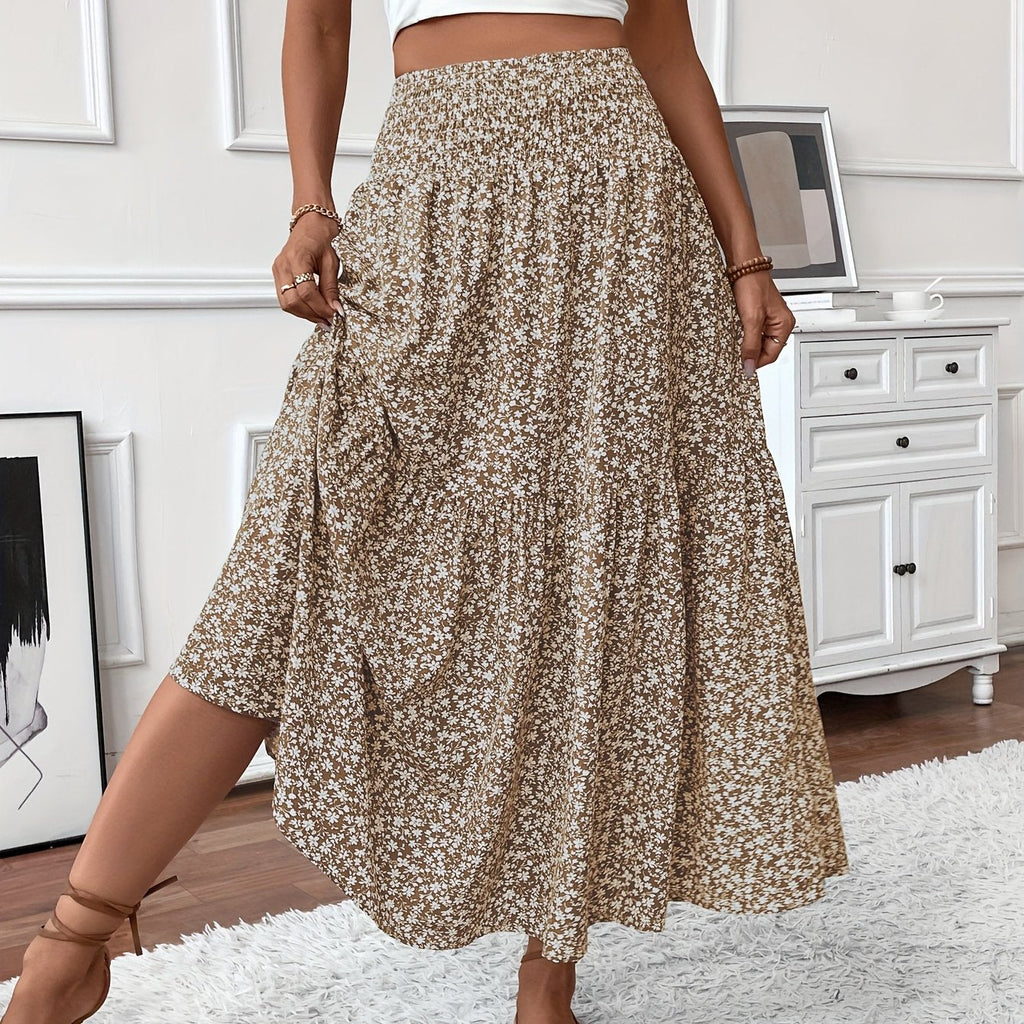 Rok met bloemenprint Elena Ditsy