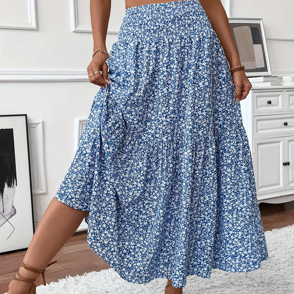 Rok met bloemenprint Elena Ditsy