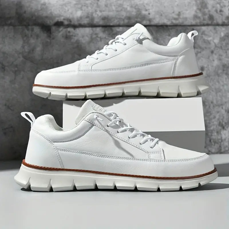 Leren sneakers Leo Crafted